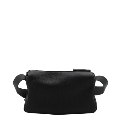 Skipper Bag Small Calfskin Shoulder Bag - Black - Image 3
