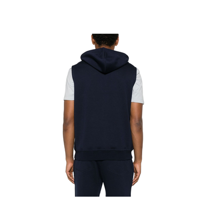 Sleeveless Sweatshirt With Zipper And Hood - Image 4