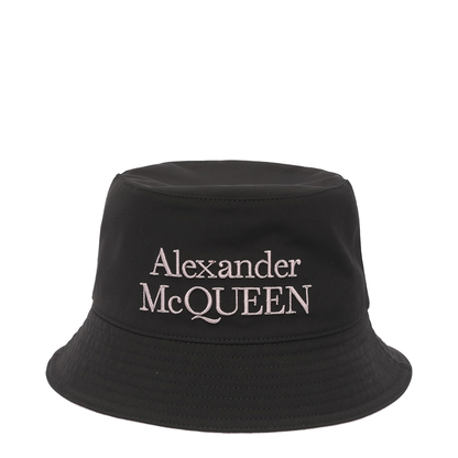 Reversible Bucket Hat with Embroidered Logo - Image 1