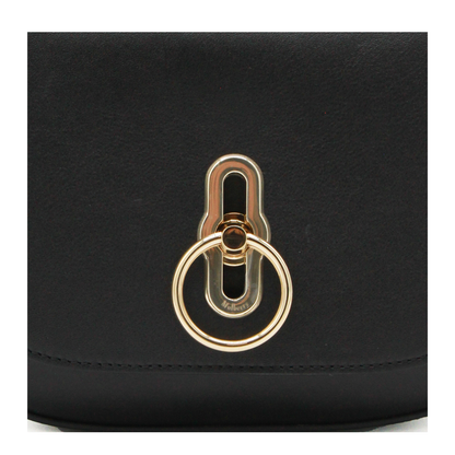 Amberley Small Supple Smooth Leather Top Handle Bag - Black - Image 7