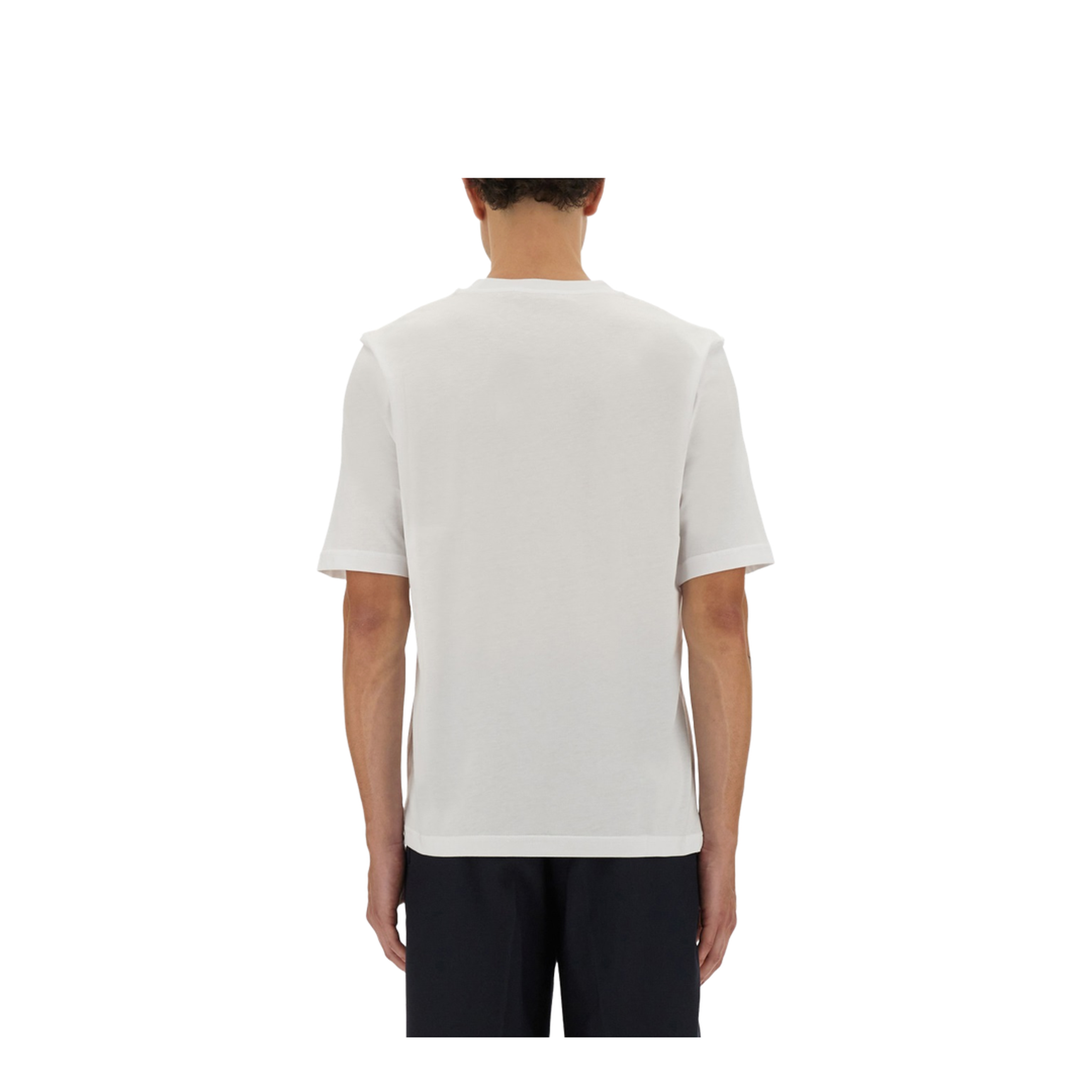 Cotton T-Shirt with Maxi Print - Image 3