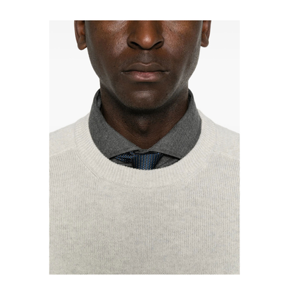 Cashmere Pullover with Patch - Image 5