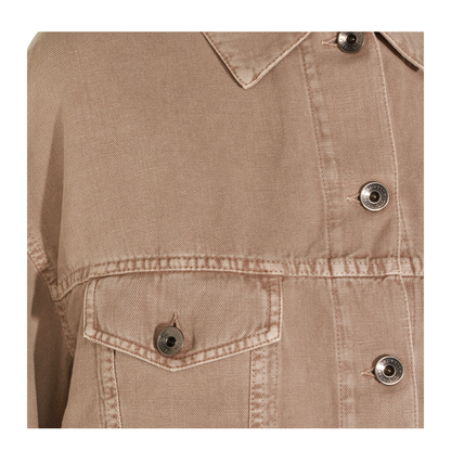Women's Cropped Jackets Brown - Image 6