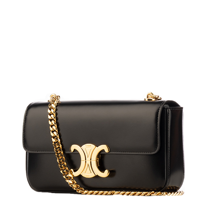 Claude Triomphe Chain Shoulder Bag Black - Image 4