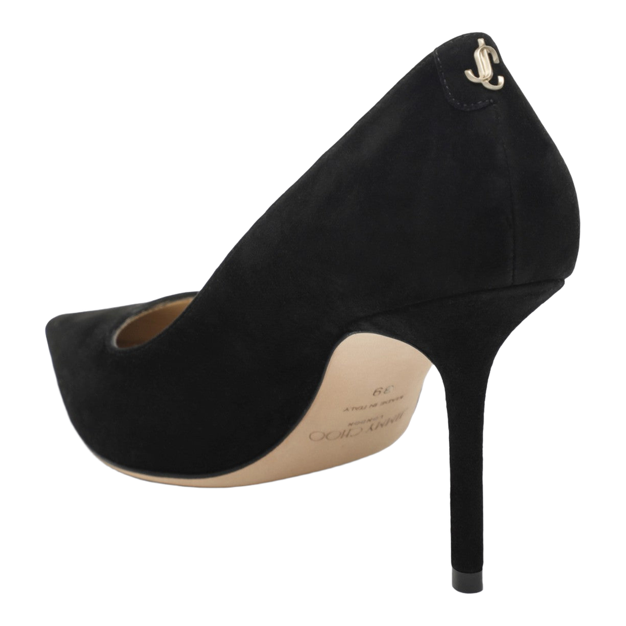 Pumps in Black Suede - Image 2