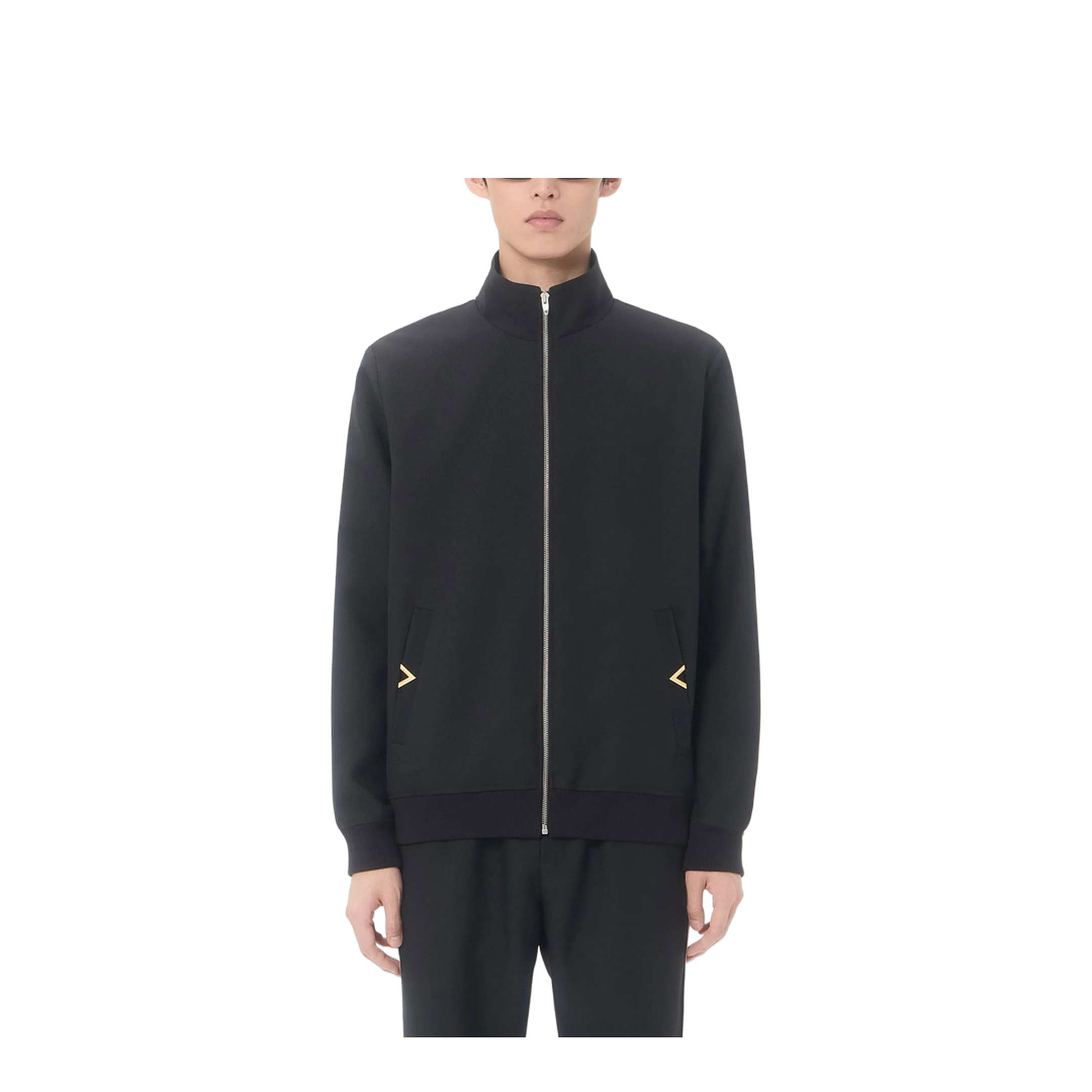Nylon Sweatshirt with Vgold - Image 3