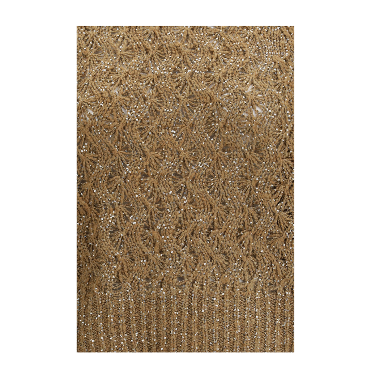 Open Knit Construction Sweater - Image 3