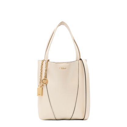 Spin Small Leather Tote - Image 1