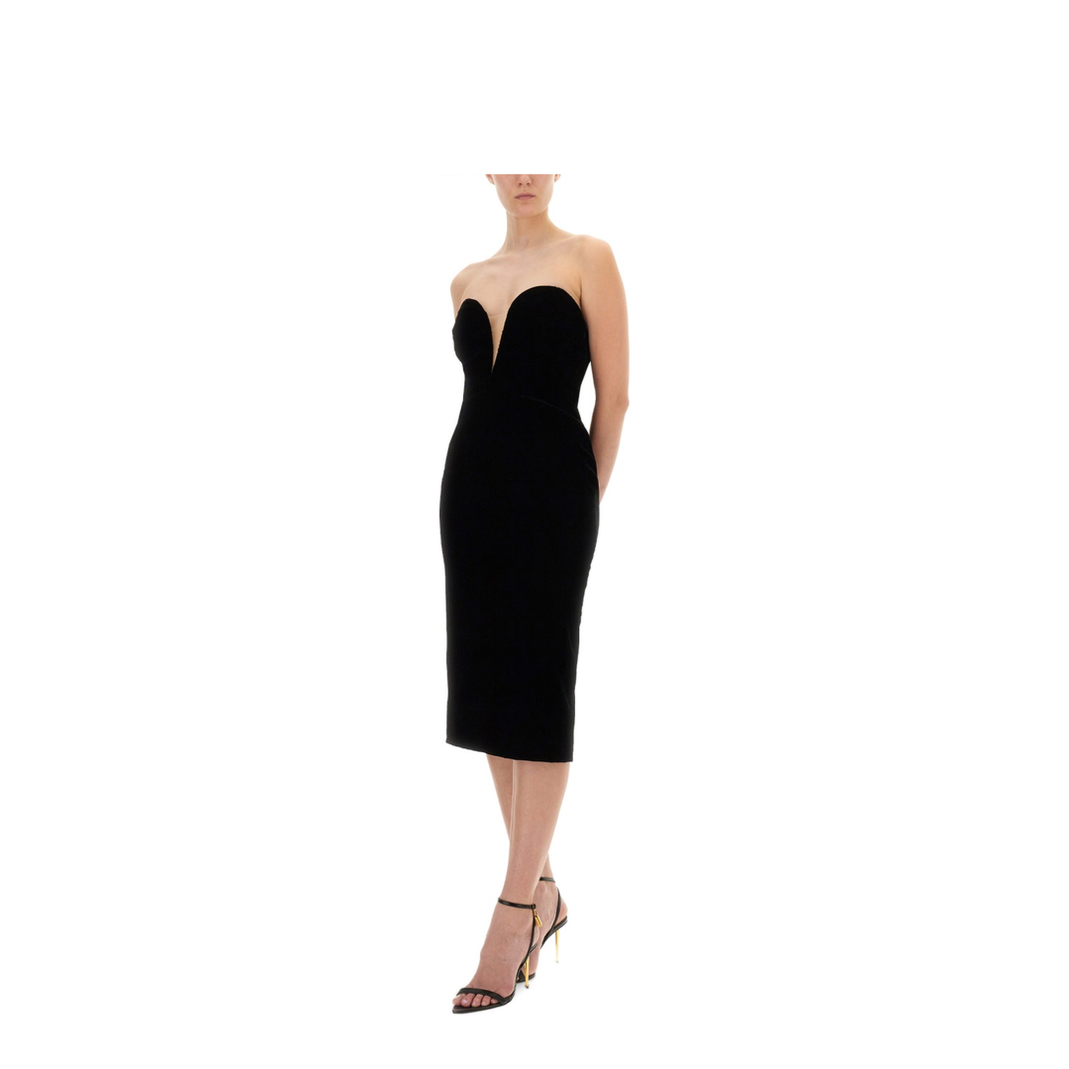 Velvet Cocktail Dress - Image 4