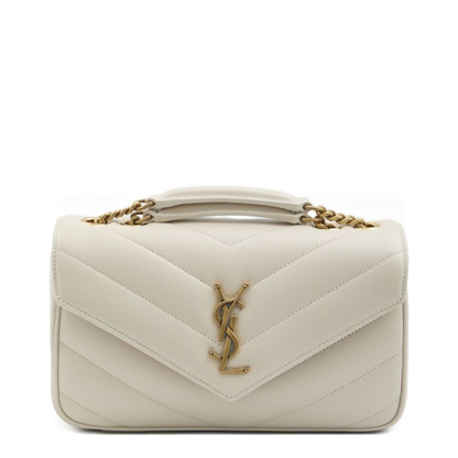 Loulou Small Chain Bag in Matelassé Lambskin - Image 1