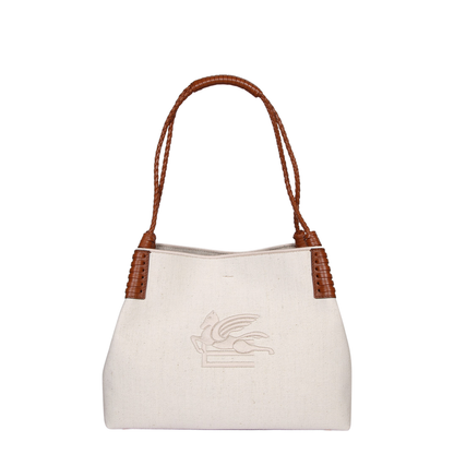 Medium Canvas Libra Tote Bag - Image 1