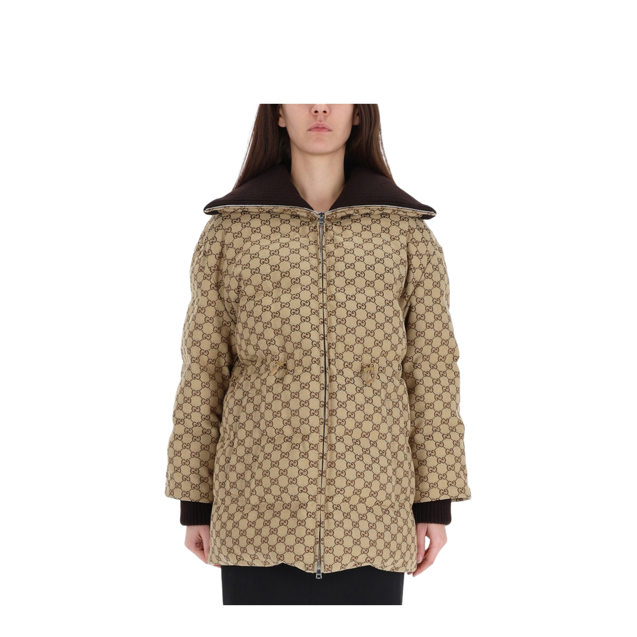 Quilted Down Jacket - Image 1
