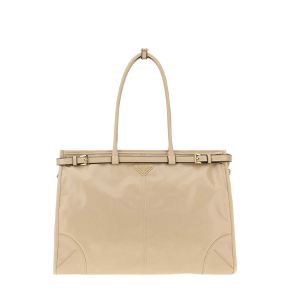 Sand Leather Shoulder Bag - Image 1