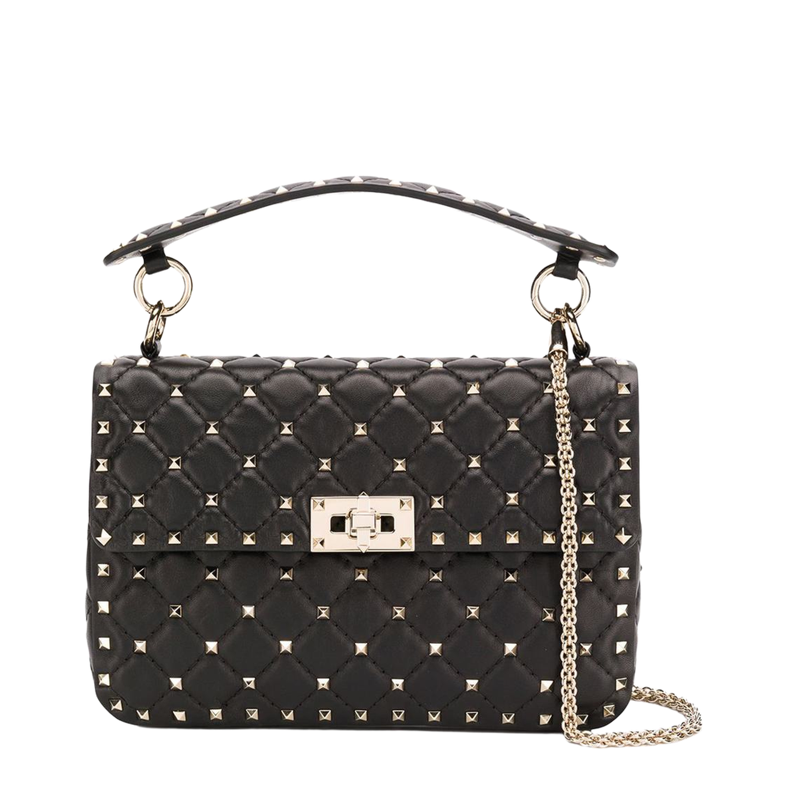 Medium Shoulder Bag Spike Rockstud - Image 5