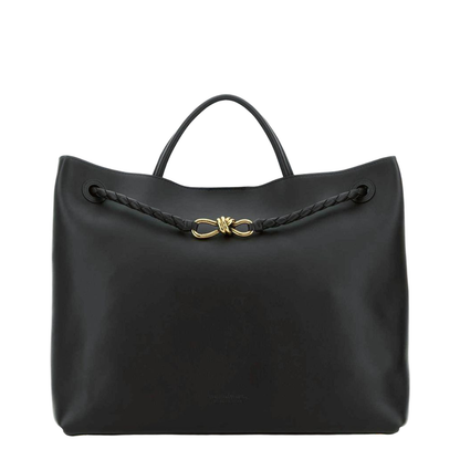 Andiamo Large Leather Handbags - Black - Image 1