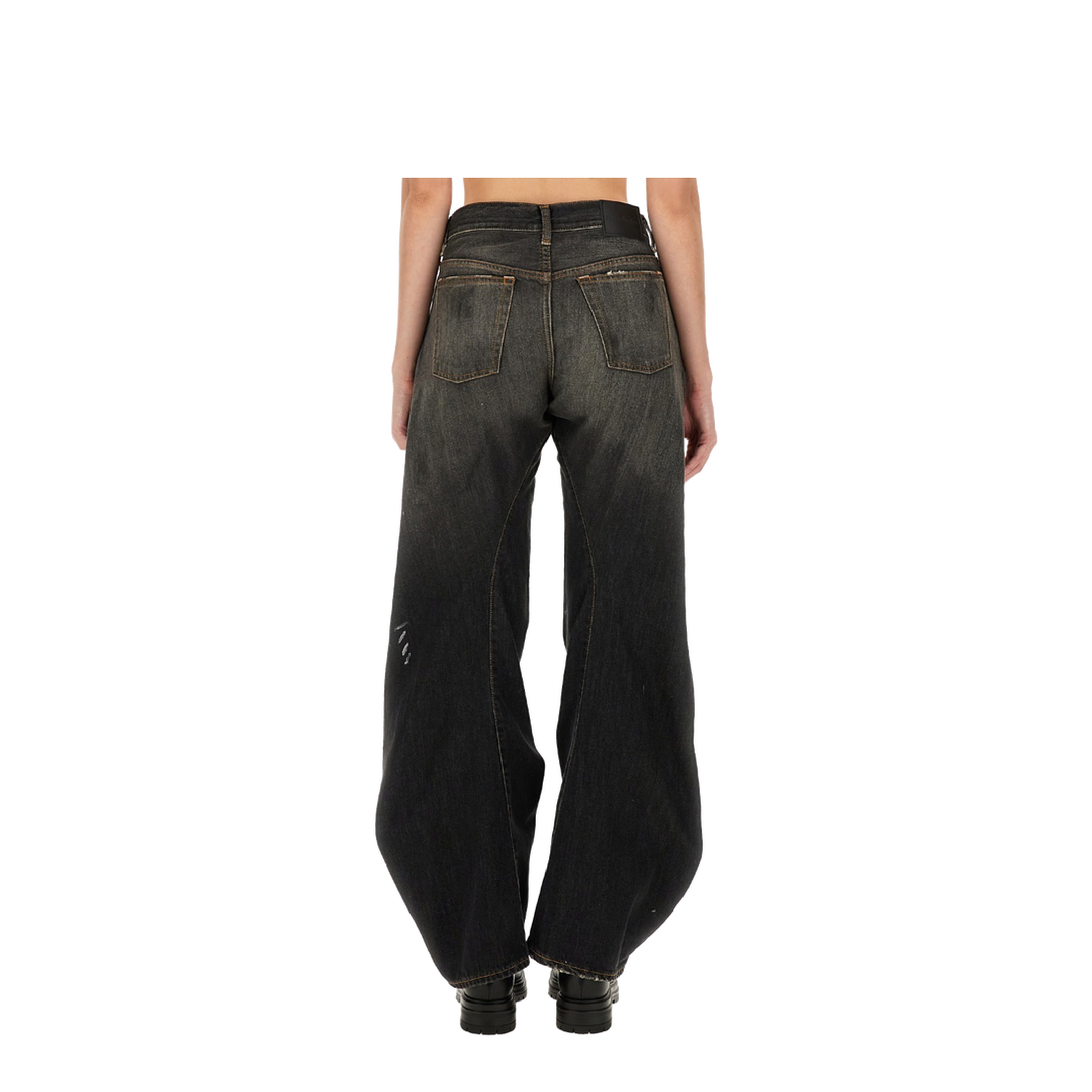 Loose Fit Jeans - Black - Image 5