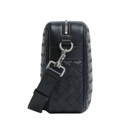 Intrecciato Camera Sling Bag Leather Ardoise - Image 3