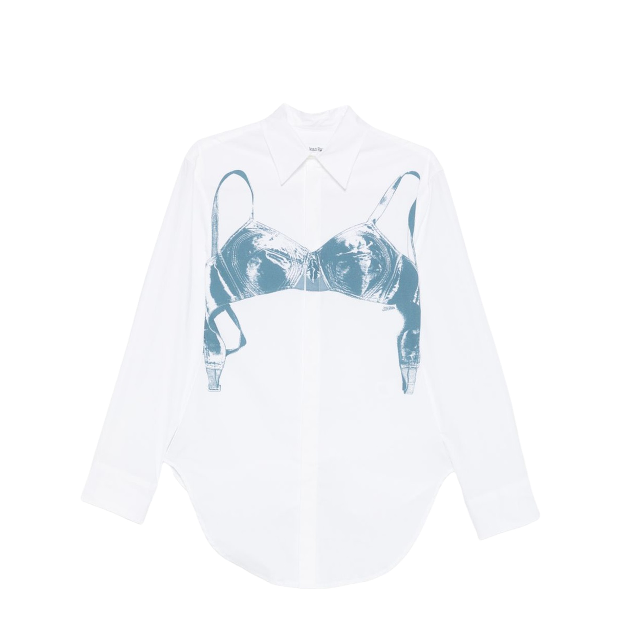 Scanned Bra Print Shirt - Image 1