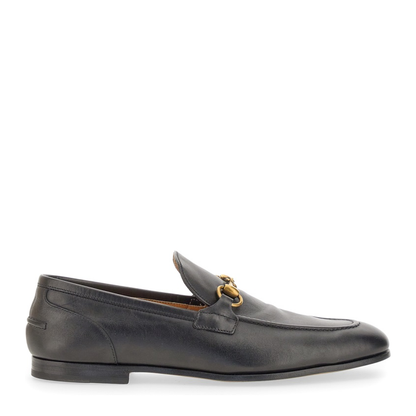 Black Leather Jordaan Loafer - Image 1
