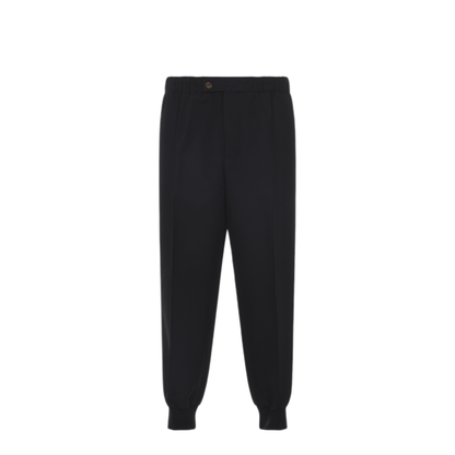 Virgin Wool Track Pants - Image 3