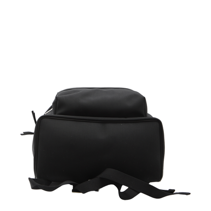 City Canvas, Nylon And Leather Backpack - Black - Image 3