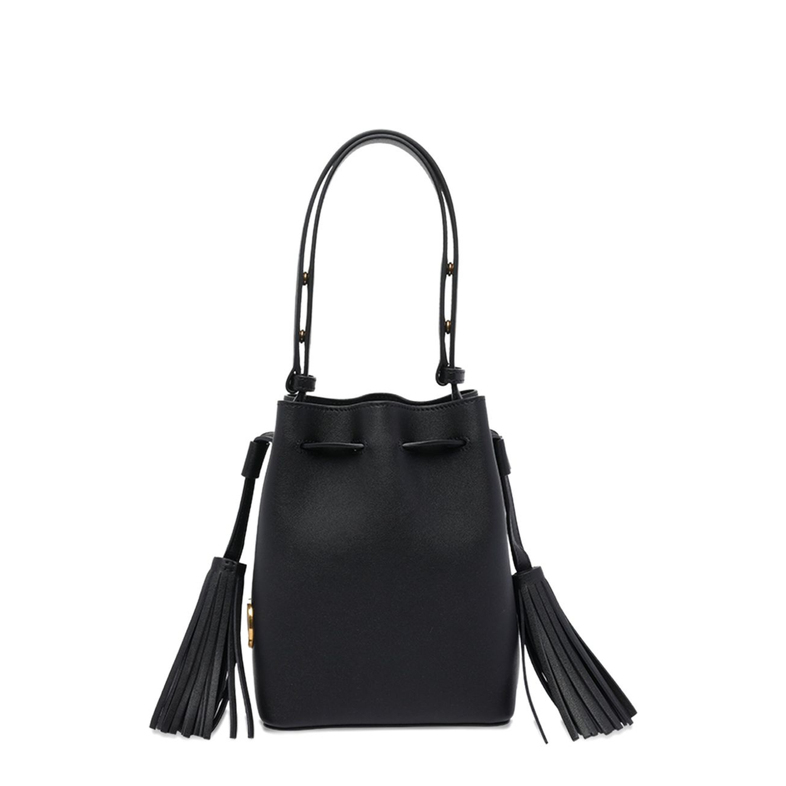 So Seau Small Bucket Bag Leather Black - Image 2