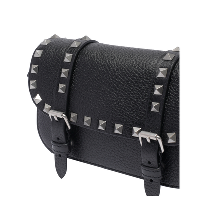 Mini Rockstud Bag - Black - Image 4