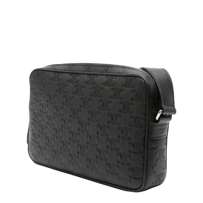 Triomphe Embossed Medium Messenger Bag - Image 3