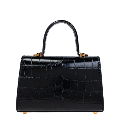 Medusa 95 Small Shoulder Bag Black - Image 3