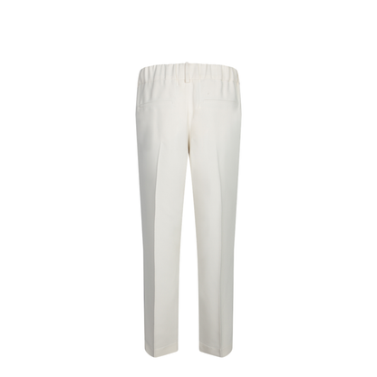 Tailored Joggers Pants in Chalk Color - Image 2