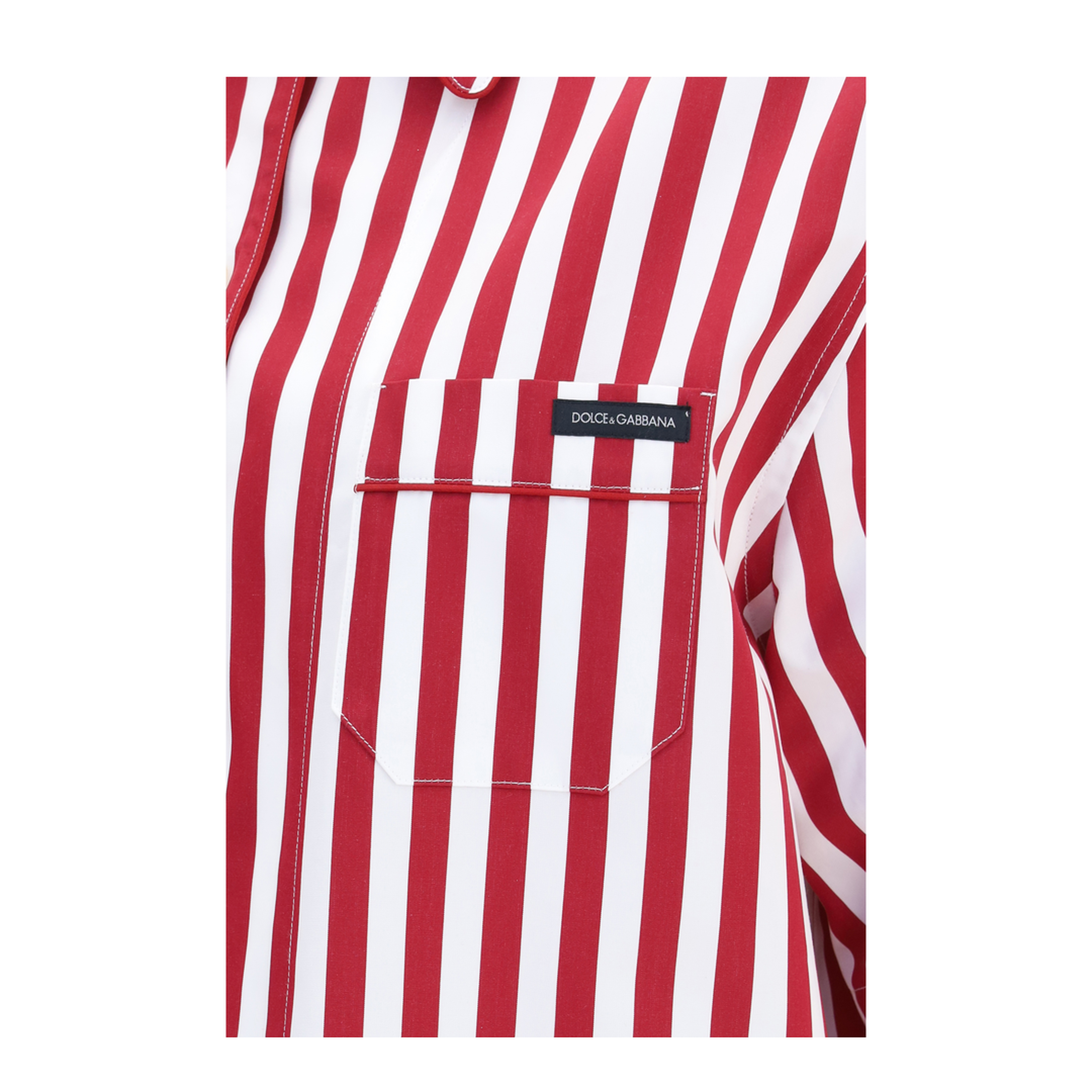 Striped Cotton Shirt - Image 3
