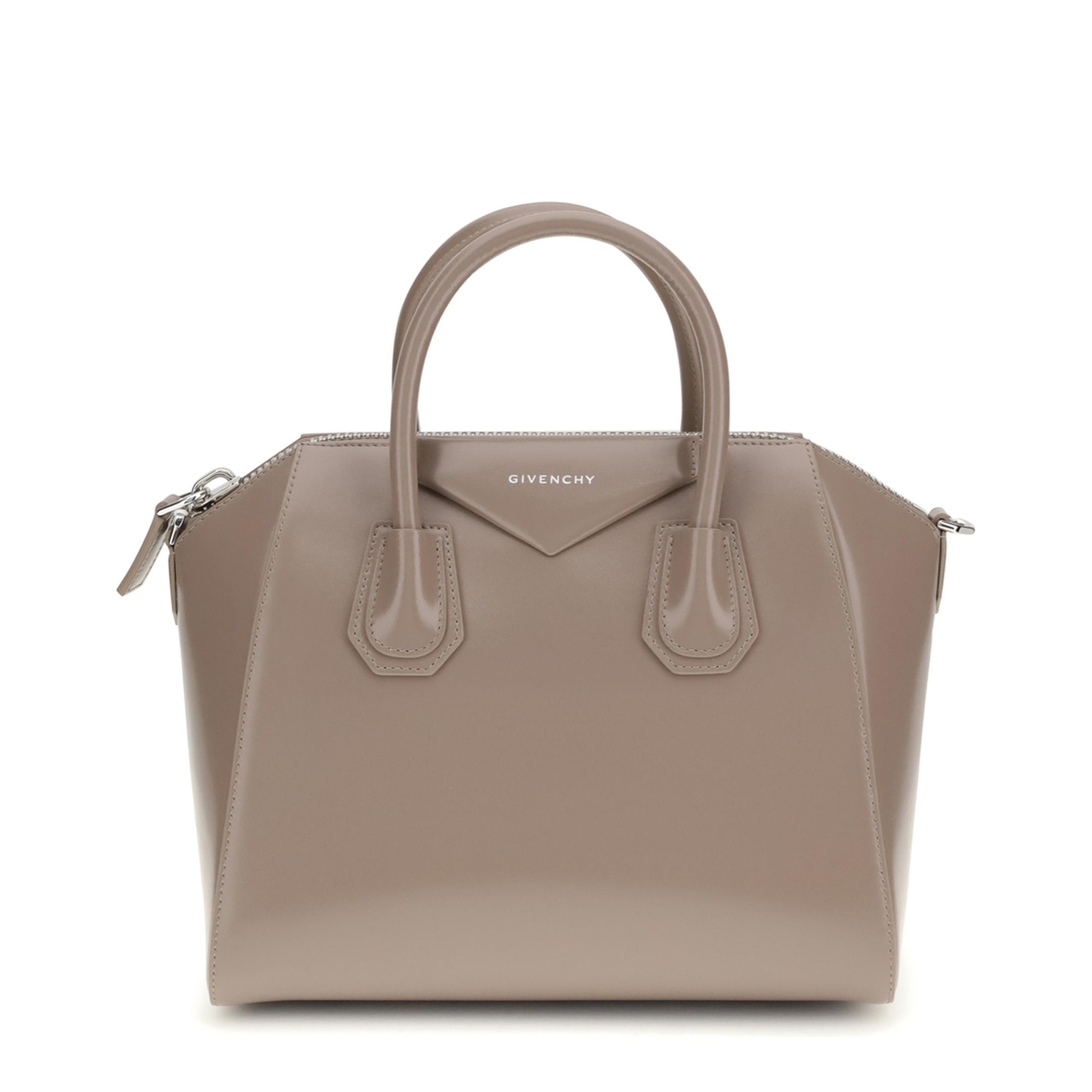 Antigona Small Leather Box Handbag - Image 1