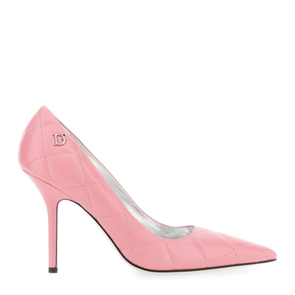Quilted Leather Pumps - Image 1