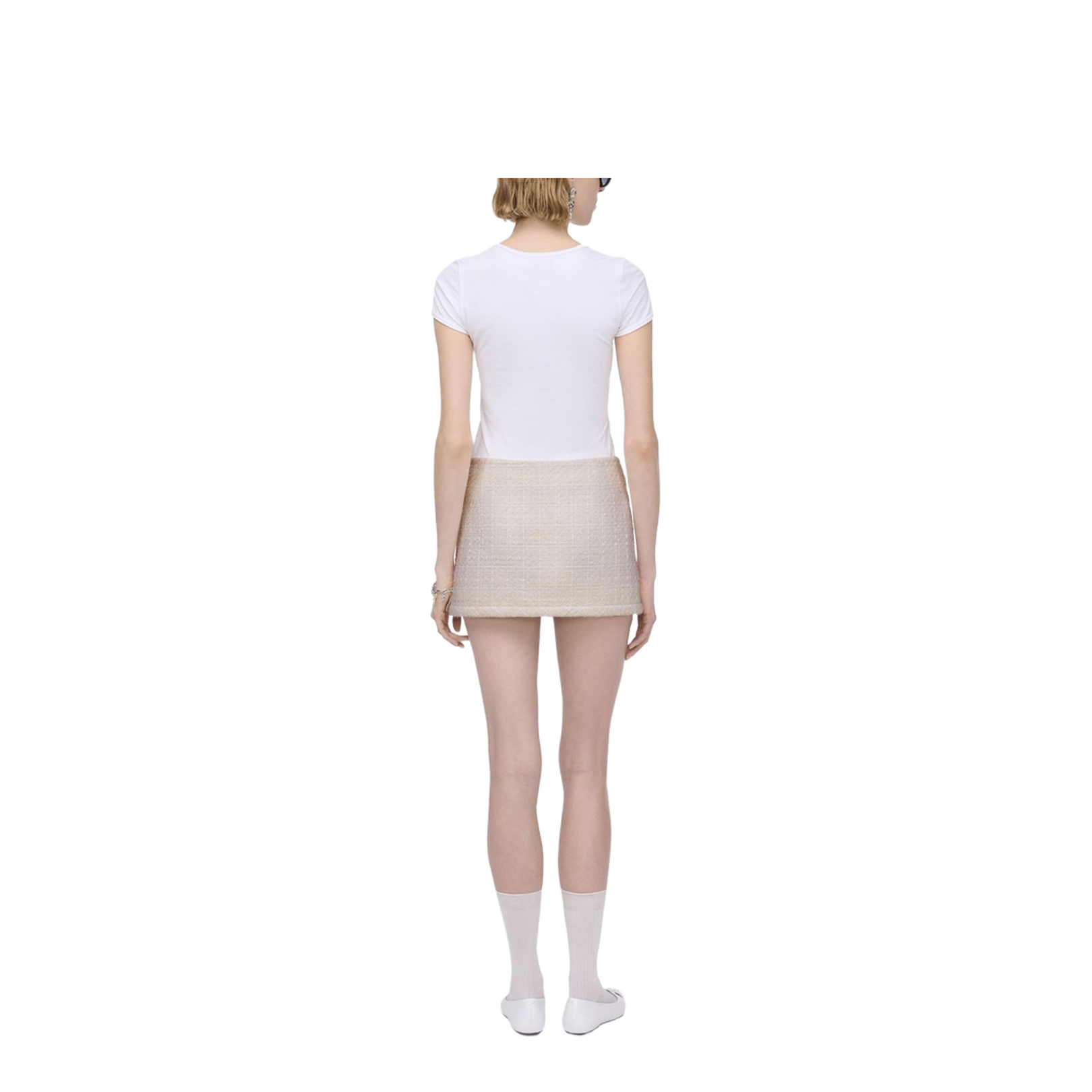 Tweed Mini Skirt - Image 3