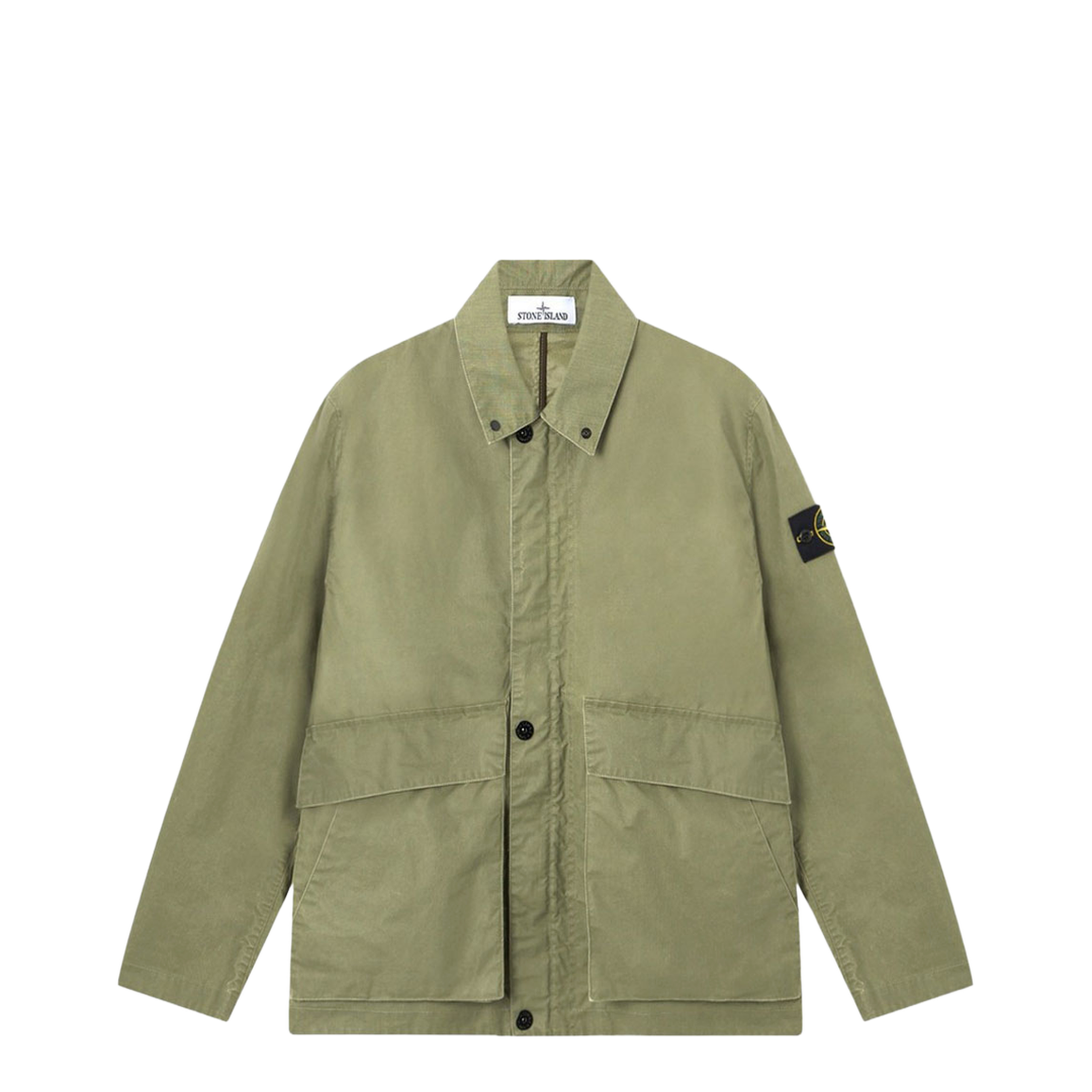 WAXED PIGMENT COTTON TELA COACH JACKET - Image 1