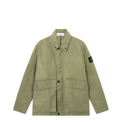 WAXED PIGMENT COTTON TELA COACH JACKET - Image 1