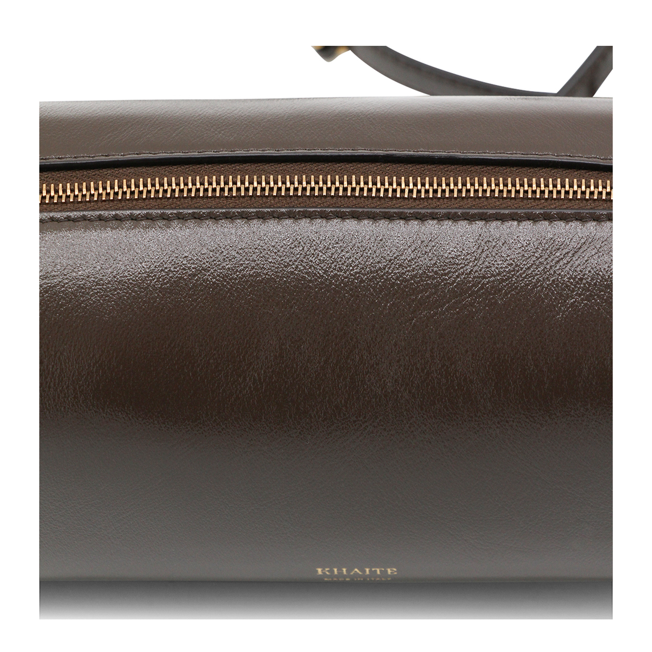 Kye Mini Calfskin Crossbody - Dark Brown - Image 7