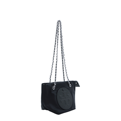 Ella Small Recycled Nylon Crossbody - Black - Image 4