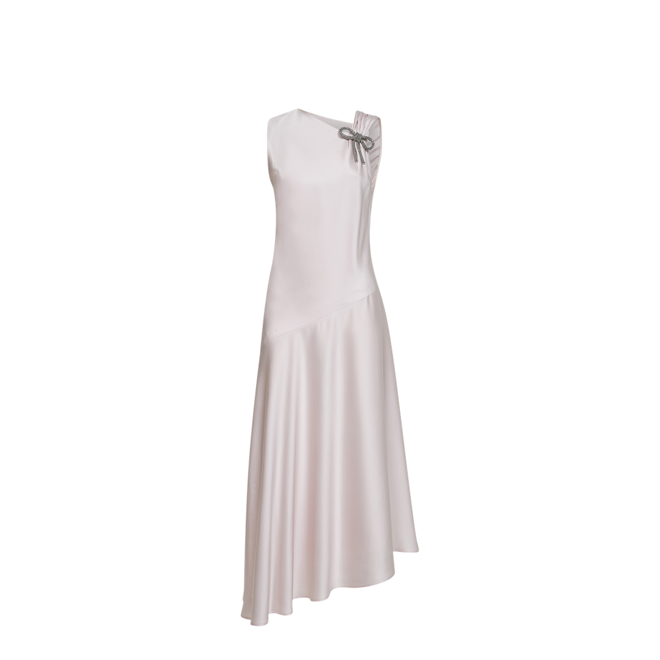 Asymetric Dress with Diagonal Cut - Image 1