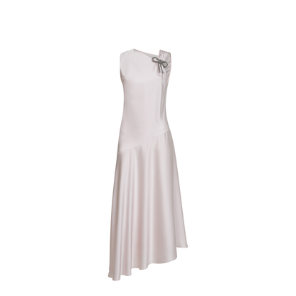 Asymetric Dress with Diagonal Cut - Image 1