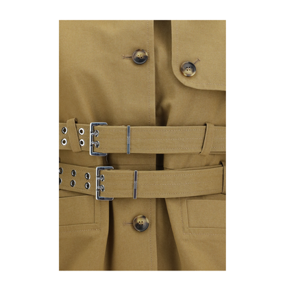 Canvas Jacket With Double Belt - Image 3