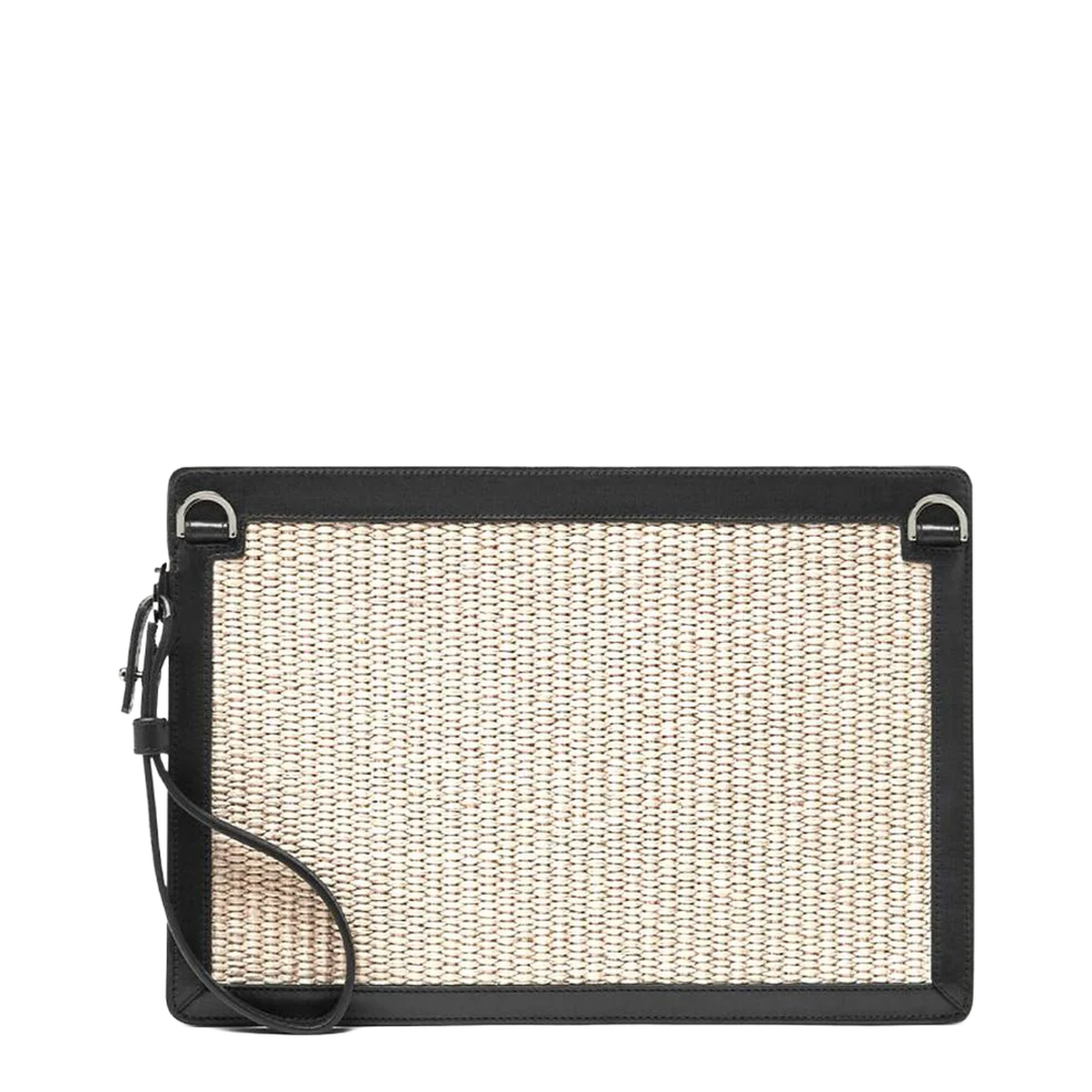 Clutch Bag Cotton Beige - Image 2