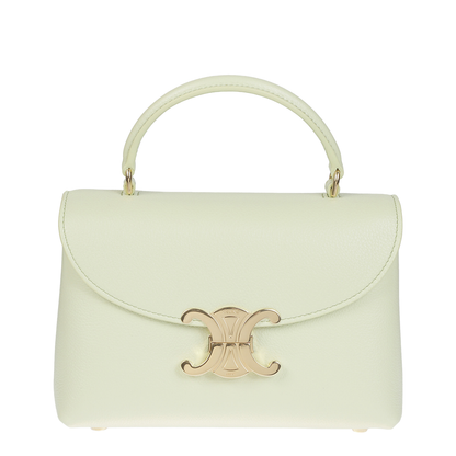 Teen Nino Calfskin Top-Handle Bag - Soft Lime - Image 1