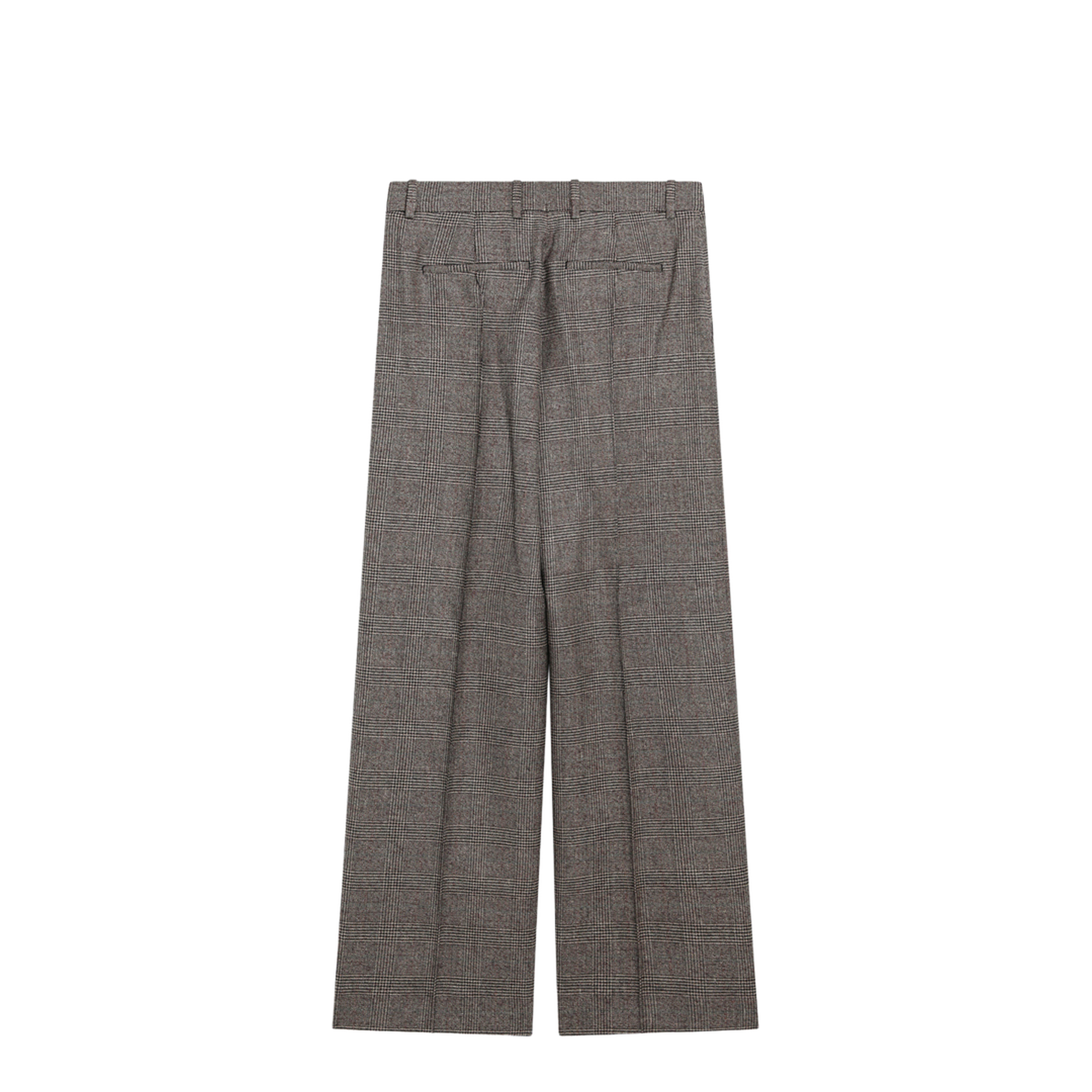 Prince of Wales Wool-Blend Trousers - Image 2