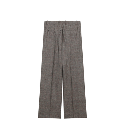 Prince of Wales Wool-Blend Trousers - Image 2