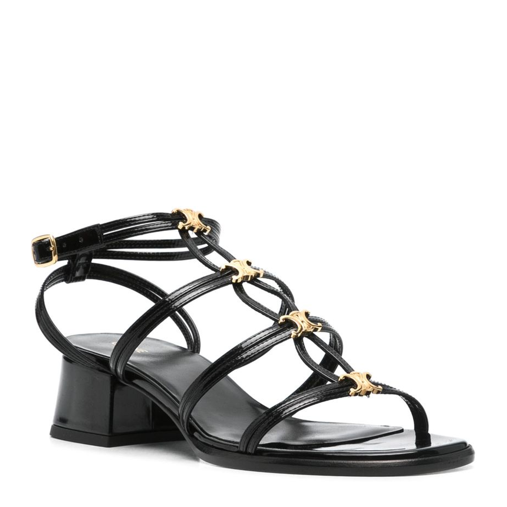 Buckle Fastening Leather Insole - Image 3