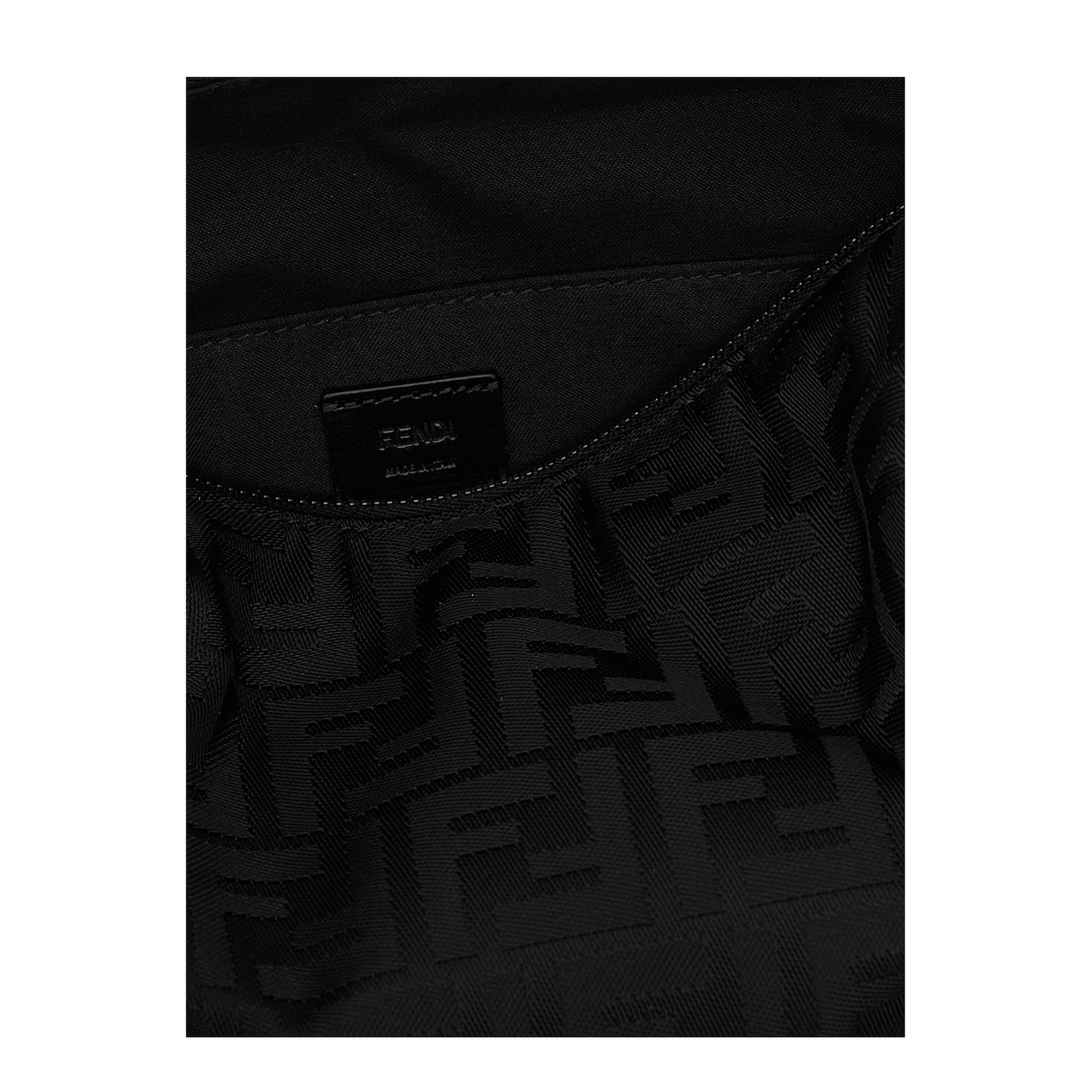 Medium Fabric Black Bag - Image 4
