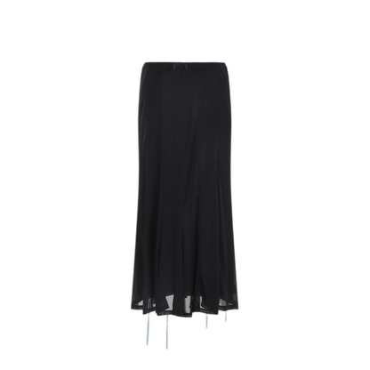 Midi Skirt Flower Details - Image 4