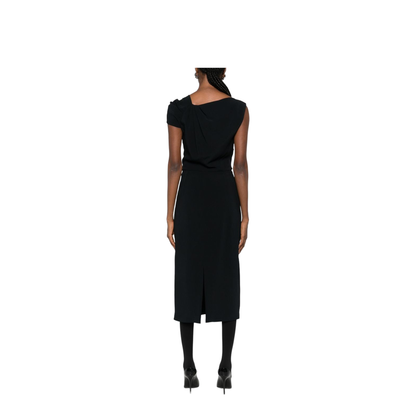Draped Midi Dress - Image 3