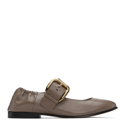 Round Toe Elastic Strap Shoes - Image 1